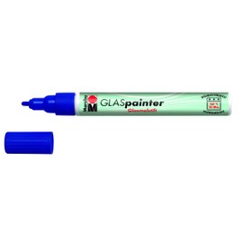 Marabu 4007751511126 Glass Paint Marker Night Blue