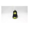 DRD Kids Turbo Orthopedic Friendly Shoe Black/Lime 3.0Y Wide Width
