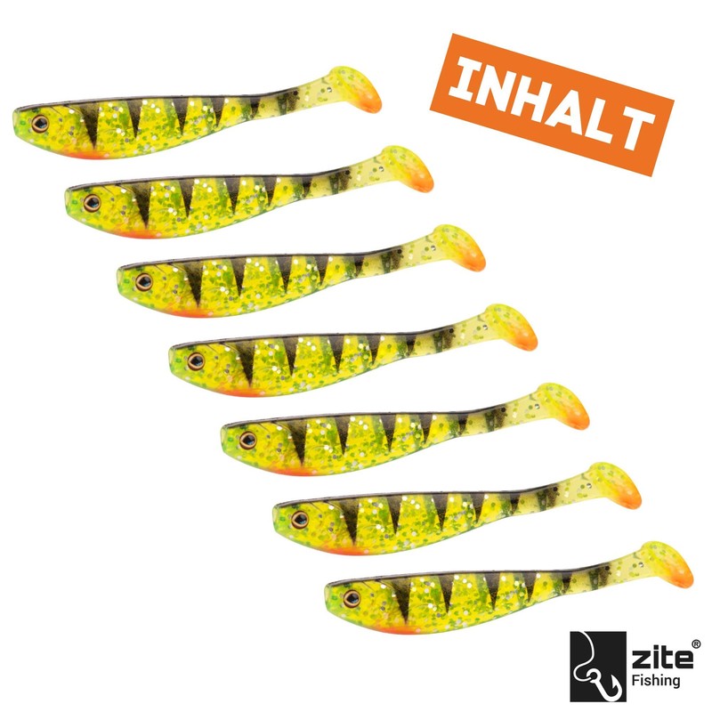 Zite Fishing Inzite Pershad 8 cm - Gummiköder für Hecht-Angeln -
