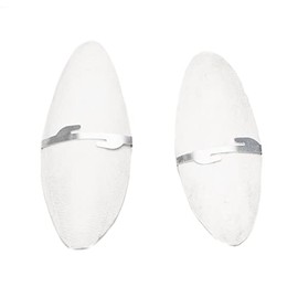 emours Natural Cuttlefish Bone for Reptiles, Tortoises, Tortoise, Snails, Birds and Small Animals (3-3.5 inch (Pack of 2))