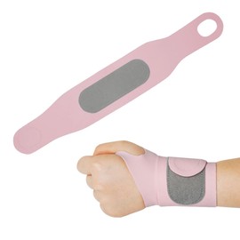 NHQZ Atmungsaktivem Wrist Wrap Handgelenkbandage Elastische Handgelenk Bandagen– Handgelenkbandage für Verstauchungen,Sehnenscheidenentzündung oder Sport,für Linke oder Rechte Hand - Rosa