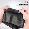 BELINOUS Universal Leather Car Steering Wheel Cover, Stitch On Wrap