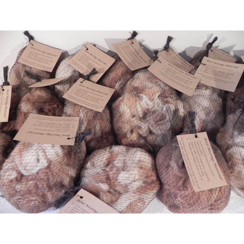 Bird Nesting Material (Alpaca Fibre) Wool Natural Organic