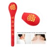 Meridian Shoulder Neck Massage Stick Chinese Massage Hammer Red Body