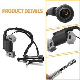 Ignition Coil with Spark Plug for Gx110 Gx120 Gx140 Gx160 Gx200 5.5hp 6.5hp Engine Generator Rototiller 4589693/7988801 30500-ZE1-033 30500-ZE1-063 440-105