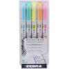Zebra Pen Mildliner 5-Pack Fluorescent, Multicolors