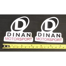 Unbranded 2 DINAN MOTORSPORTS DECALS STICKERS racing drags overland imsa offroad drifting