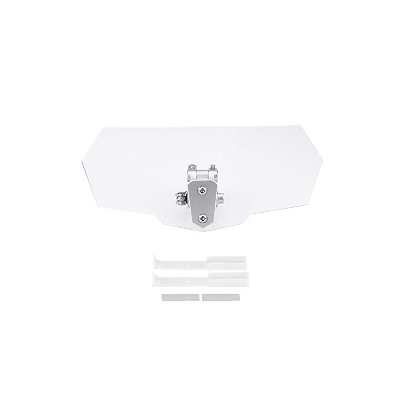 aqxreight Windscreen Extension, Universal Adjustable Windscreen Wind Deflector Windscreen Extension