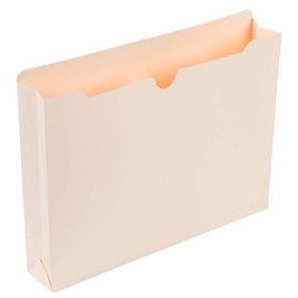 1InTheOffice Manila Expanding File Jacket, 2", Letter, "50 Pack" (2 Inch)