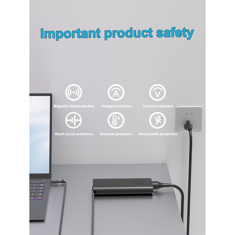 HSXIRQA 165W USB-C Ac Adapter Compatible with Dell Precision 5690
