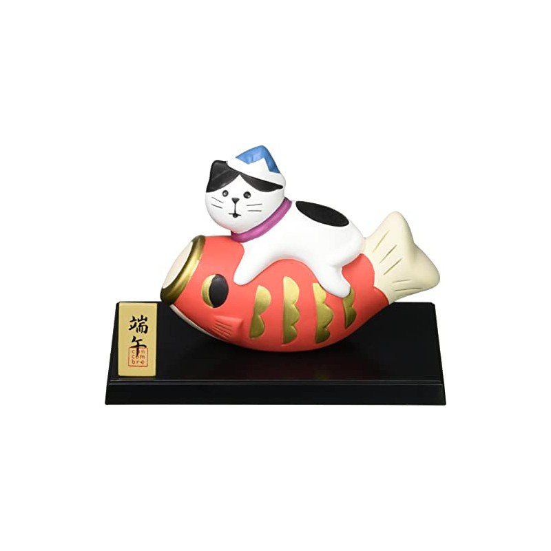 Decole Concombre ZTS-17101 Carp Streamer Cat Figurine, Festival Decoration, 5.2