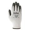 Ansell HyFlex 11-624 Dyneema/Lycra Glove, Cut Resistant, Black Polyurethane Coating,