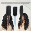 Cepillo Para Cabello Rizado, Definidor De Rizos Con Jabalí Y