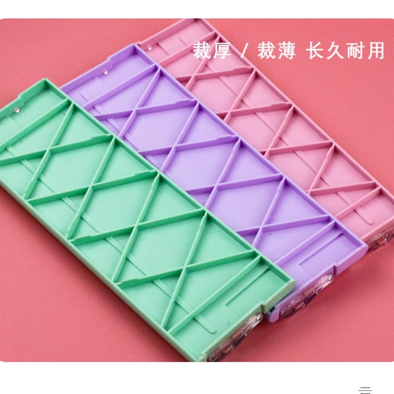 Ginhkok Paper Cutter, Paper Cutter, A4 Size, Lightweight Mini Cutting