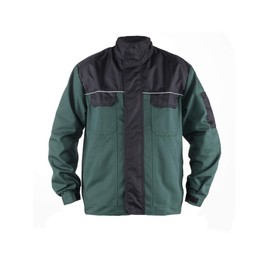 TMG® Mens Lightweight Workwear Work Jackets Coats Green (L)