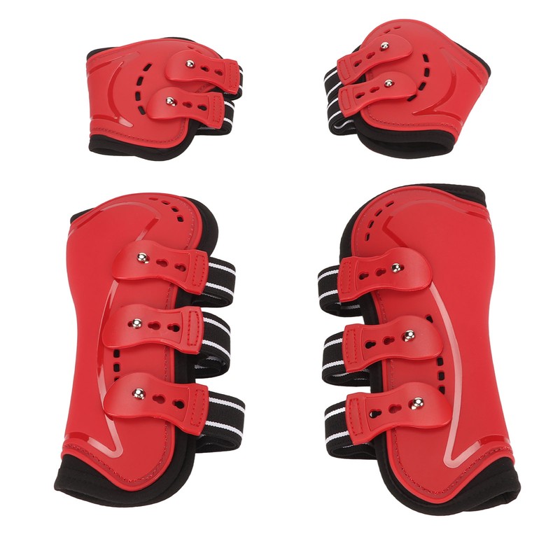 Fetlock Horse Boots Lightweight Breathable Wearproof Horse Hind Leg Boots