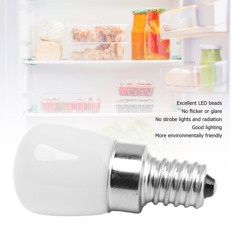 5Pcs LED Refrigerator Light Bulb Fridge Lamp E12 for Freezer