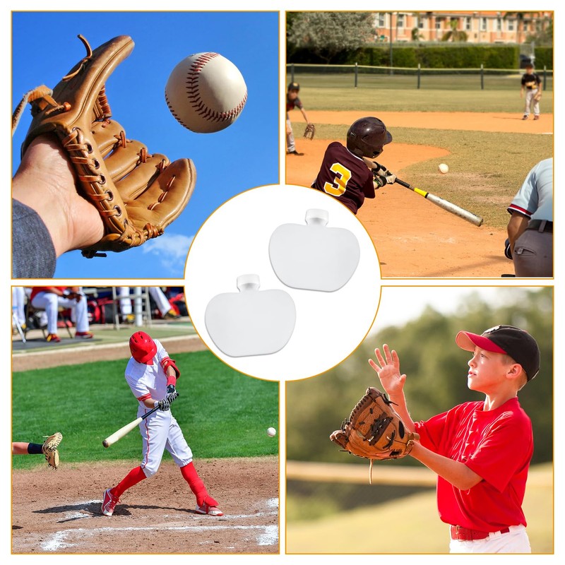 2pcs Baseball Palm Pads, Batter Training Gloves Baseball Unisex Adult