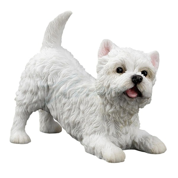 Veronese Design 人工石 ウェストハイランド ホワイトテリア 犬の彫刻