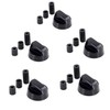 DL-pro 5 x Universal Rotary Knob Set, Diameter 42 mm,