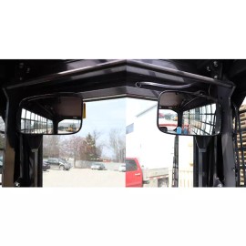 Aftermarket part for Kubota Kubota Track Loader Mirror Kit - fits SLV75 and SLV90 Models