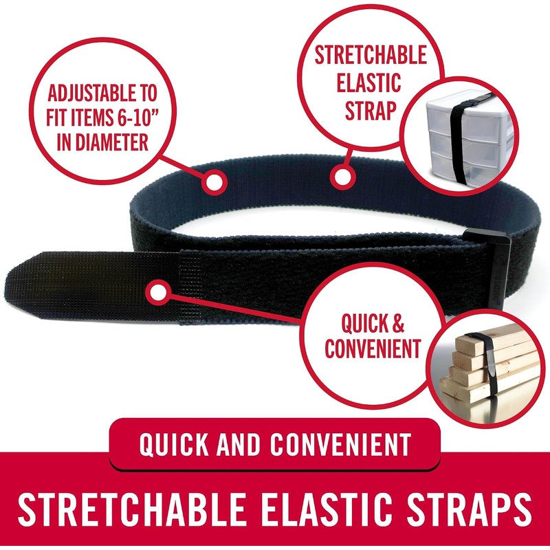 Correas elásticas de la marca VELCRO