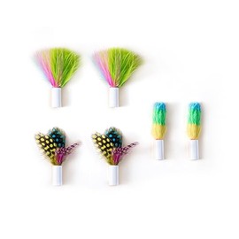 Potaroma Cat Toys 3in1 Automatic Interactive Kitten Toy, Fluttering Butterfly, Moving Feather, Track Balls, 6 Feather Replacements