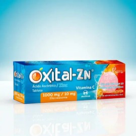 Oxital Zn Vitamina C Y Zinc C/ 10 Tab 2 Pack Naranja