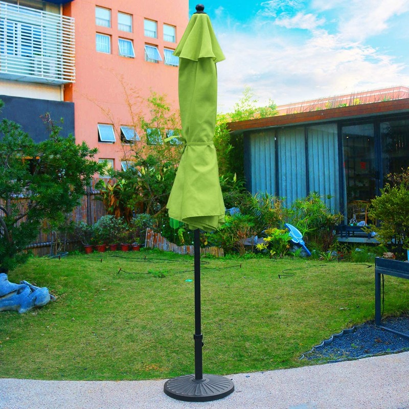 Sunnyglade 9Ft Patio Umbrella Outdoor Table Umbrella with 8 Sturdy