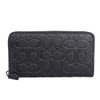 Coach CE551 Men's Long Wallet, Outlet, Round Zipper, Leather, Brand,
