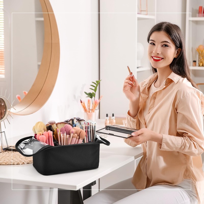 Joligrace Makeup Brushes Bag Cosmetic Tools Holder Case Beauty Box