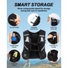 WRELS Running Hydration Vest 8L for Men Women with 10