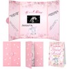 Pink Elephant Baby Shower Guest Book Alternatives, Cute Baby Shower