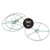 Set of 3 (round, plastic) in green, diameter: 40 cm,