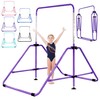 MARFULA Foldable Gymnastic Bar for Kids Ages 3-9, 9 Height