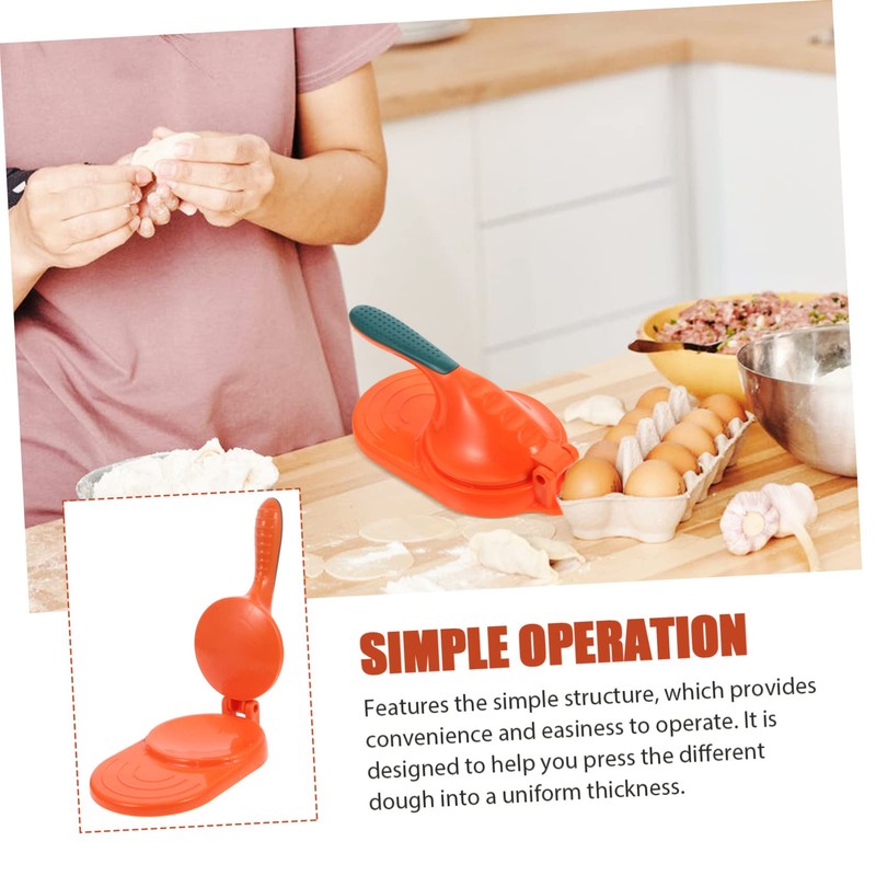 FUNOMOCYA Dumpling Wrapper Press Tool Convenient Kitchen Accessory for Effortless