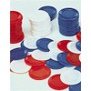Poker Chips Card Game (100 Bags), Blue