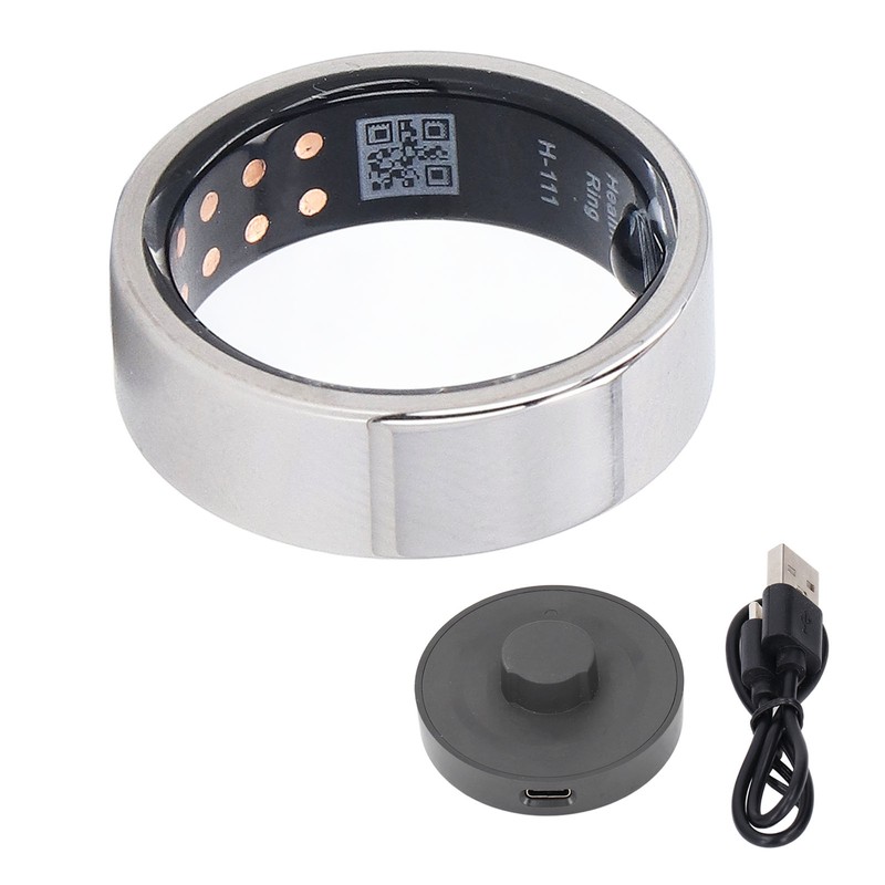 Smart Ring Lightweight Body Temperature Sleep Monitoring Pedometer Smart Health