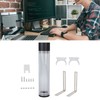 240mm Reservoir Water Cooling Cylindrical 4 Holes G1/4 Thread Acrylic