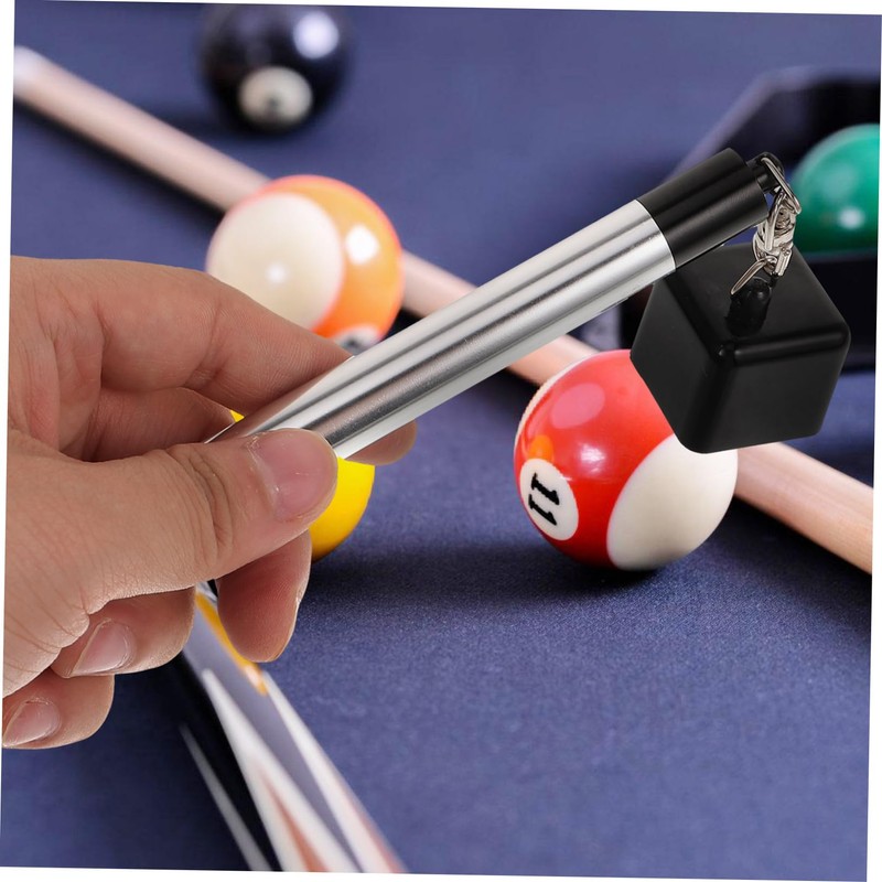 KICHOUSE Pool Chalk Holder Tool Snooker Cue Chalk Holder for