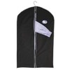 ShirtInStyle Foldable Garment Bag, Small and Space-Saving, Black