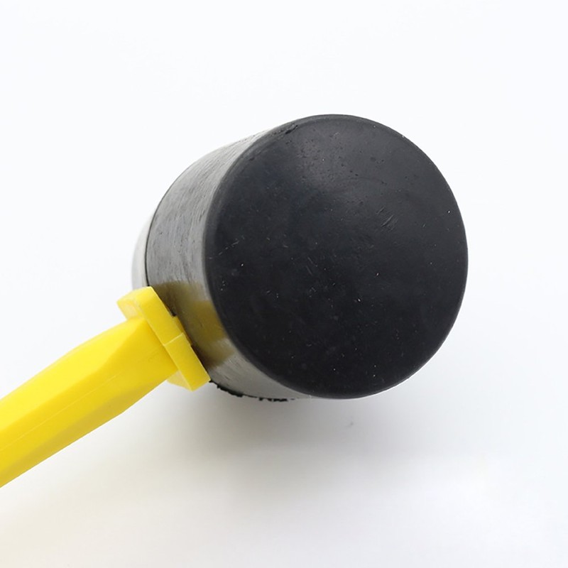 TOOLSTAR Rubber Hammer Mallet, 12oz Double Head Soft Hammer with