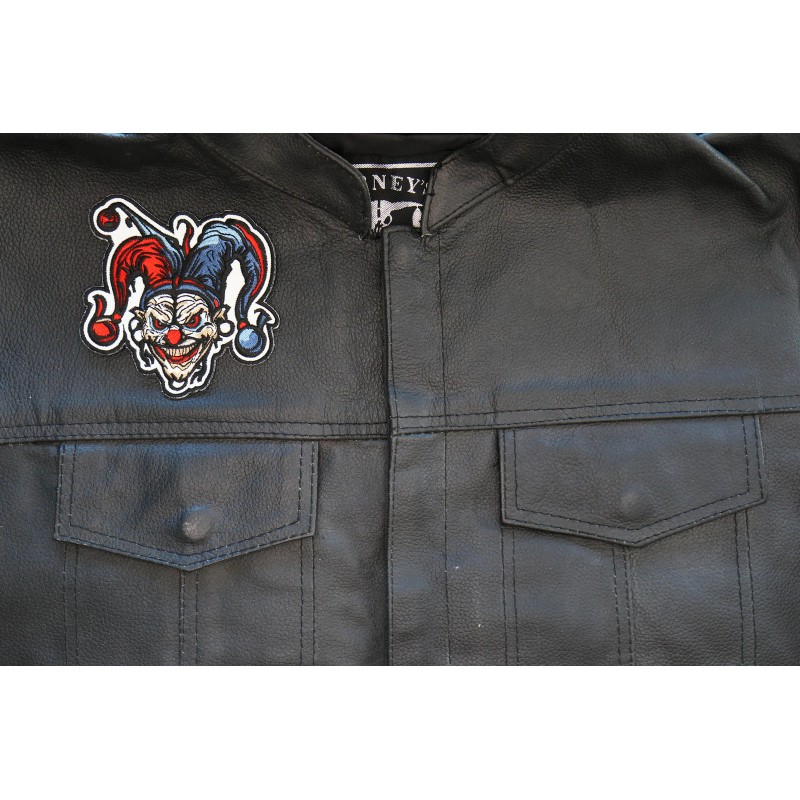 Ivamis Scary Jester Clown Patch - 4x4 inch - P7575