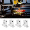 4 Pcs Rail Guide Support Aliminum Alloy Linear Motion Bracket
