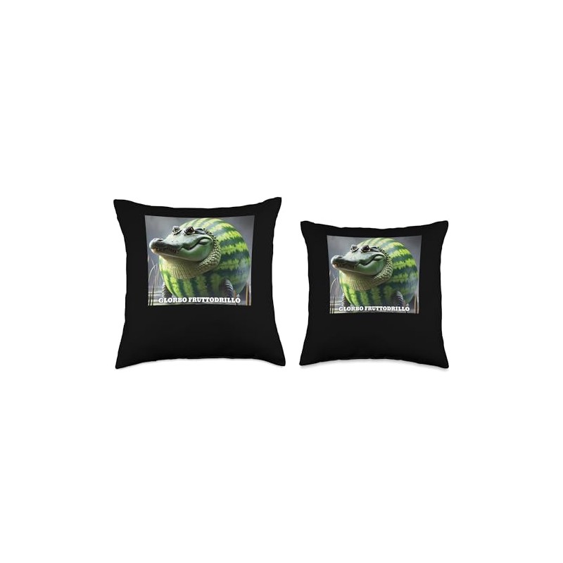Glorbo Fruttodrillo Meme Throw Pillow