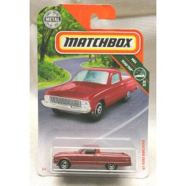 MATCHBOX 2018 MATCHBOX LIGHT RED 1961 FORD RANCHERO, MBX ROAD TRIP #20/35, MBX #30/125