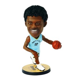 Ru.Master Ja Morant Grizzlies Bobblehead Basketball Action Figure - 5.3" Hand-Painted Resin Collectible Doll - Perfect Sports Fan Gift for Sons & Fathers - Unique Figurine for Basketball Lovers