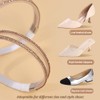 FINGERINSPIRE 3 Pairs of Elastic High Heels Shoe Straps, 3