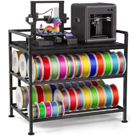 Fitpoint 3D Printer Stand with Filament Storage 31.5"x21.6" Printer Table