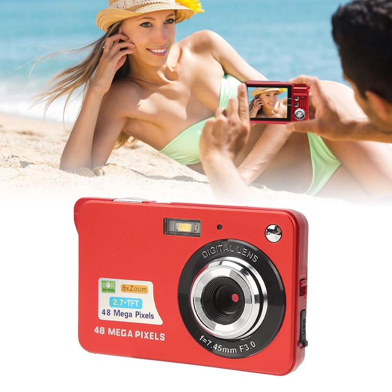 4K Digital Camera, Camera FHD Photo Camera 48MP Vlogging Camera,